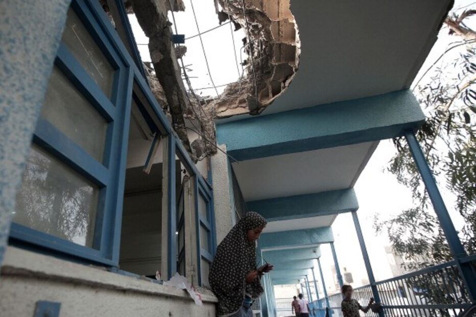 school, gaza, attack