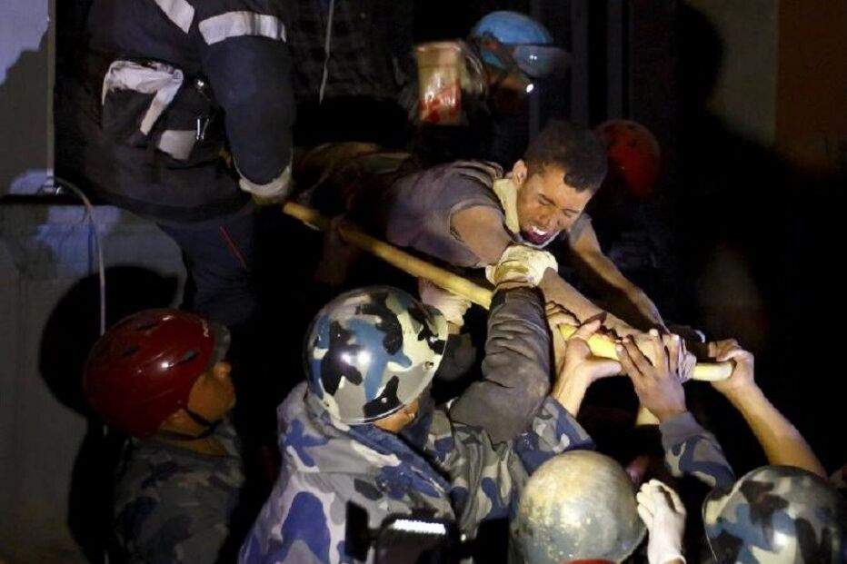 Rishi Khanal, nepalês, sobrevivente, 