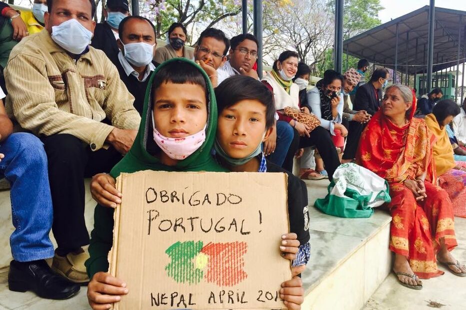 Katmandu, Nepal, portugueses