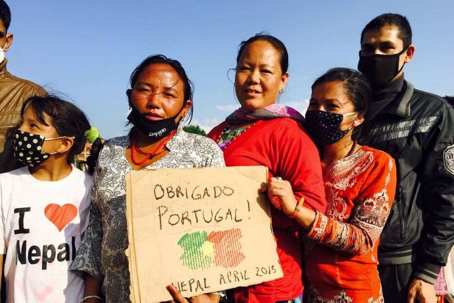 Katmandu, Nepal, portugueses