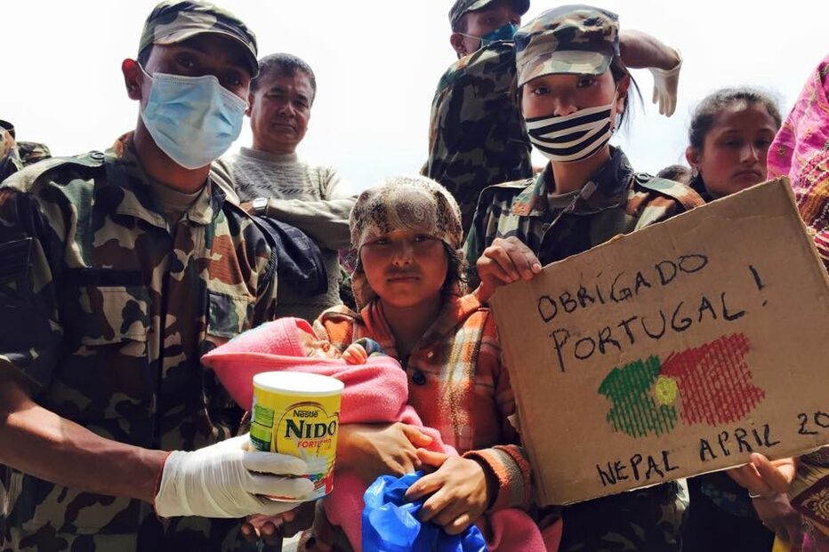 Katmandu, Nepal, portugueses