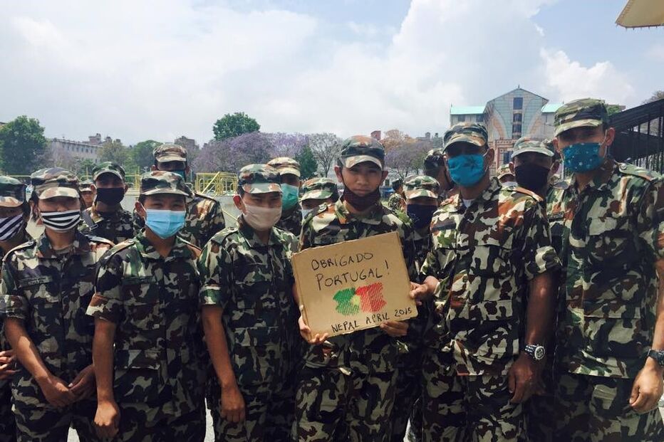 Katmandu, Nepal, portugueses
