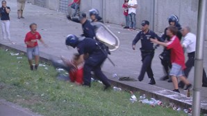 Detenção violenta em Guimarães