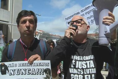 Lesados do BES percorrem Lisboa