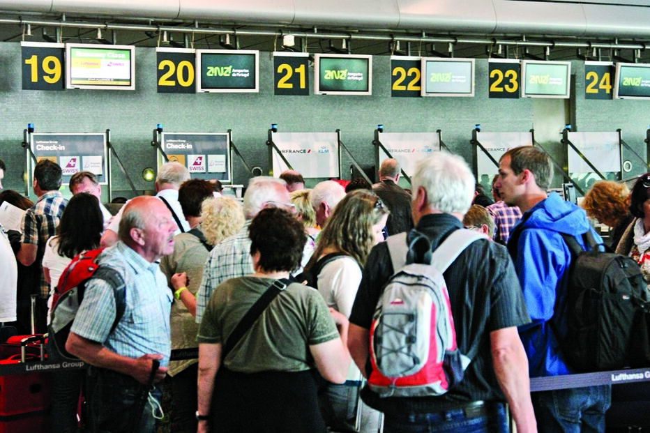 Greve cancelou 31% dos voos 