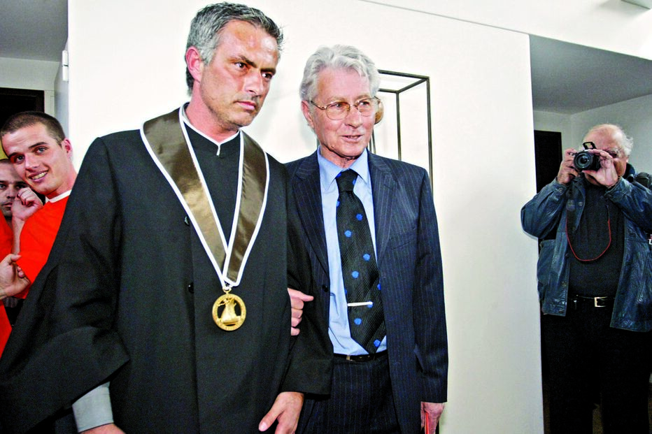 José Mourinho visitou o pai