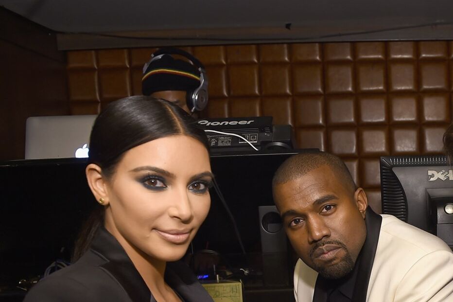 Kim Kardashian, Kanye West, casal