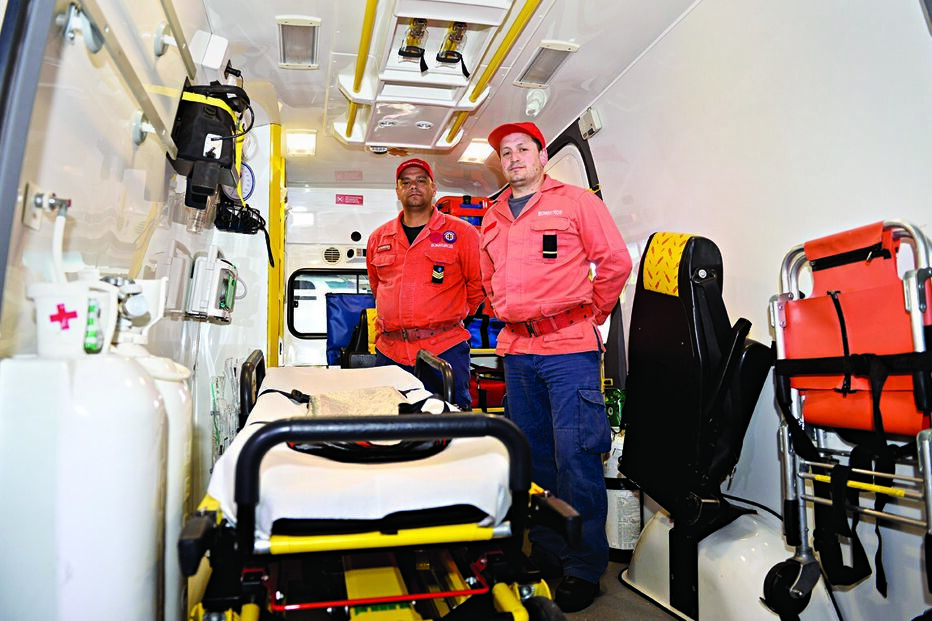 Quartel foi sala de parto natural 