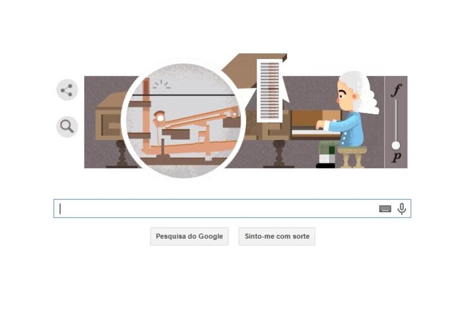 doodle, google, piano
