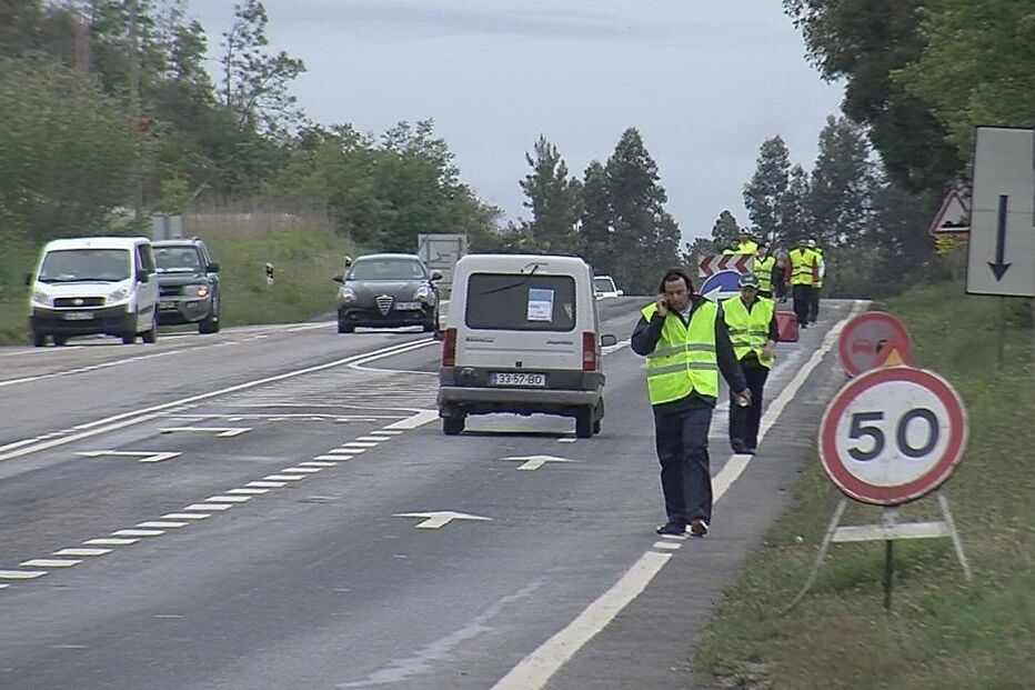 Cernache, Coimbra, acidente, peregrinos, 