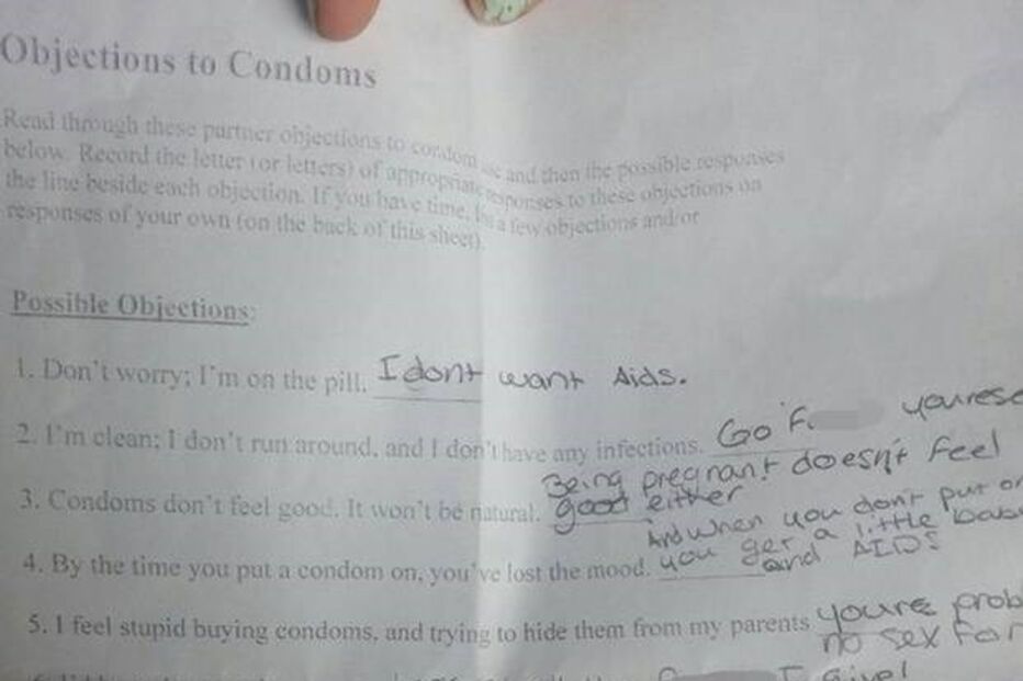 trabalho, casa, preservativo