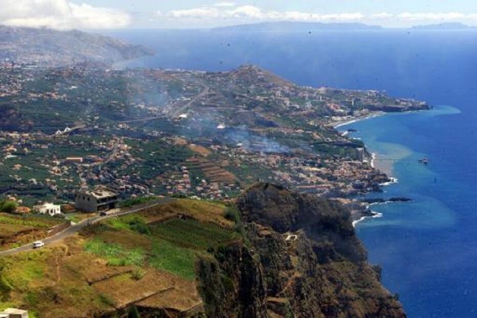 ilha, madeira, panorâmica