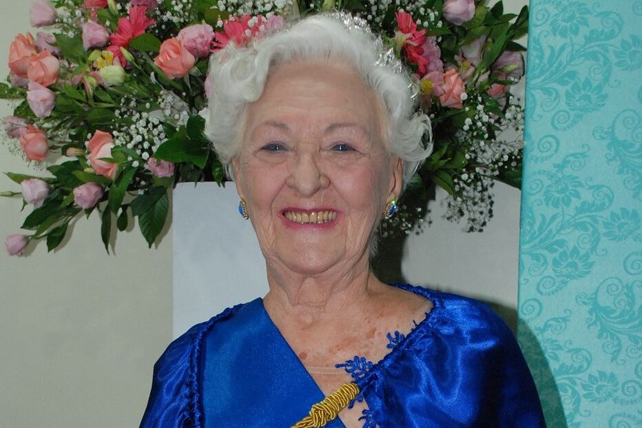 Wilma Person Leonel, idosa, beleza