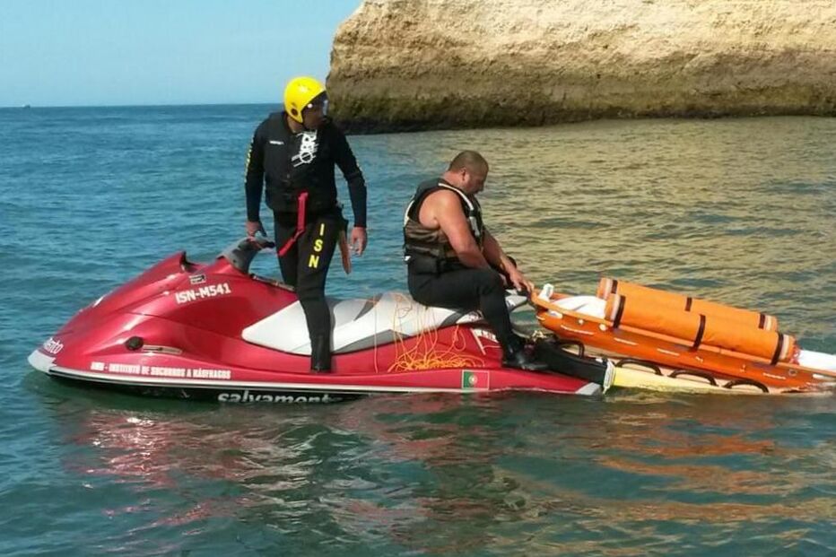 queda, ataque epiléptico, mar, Lagoa, praia