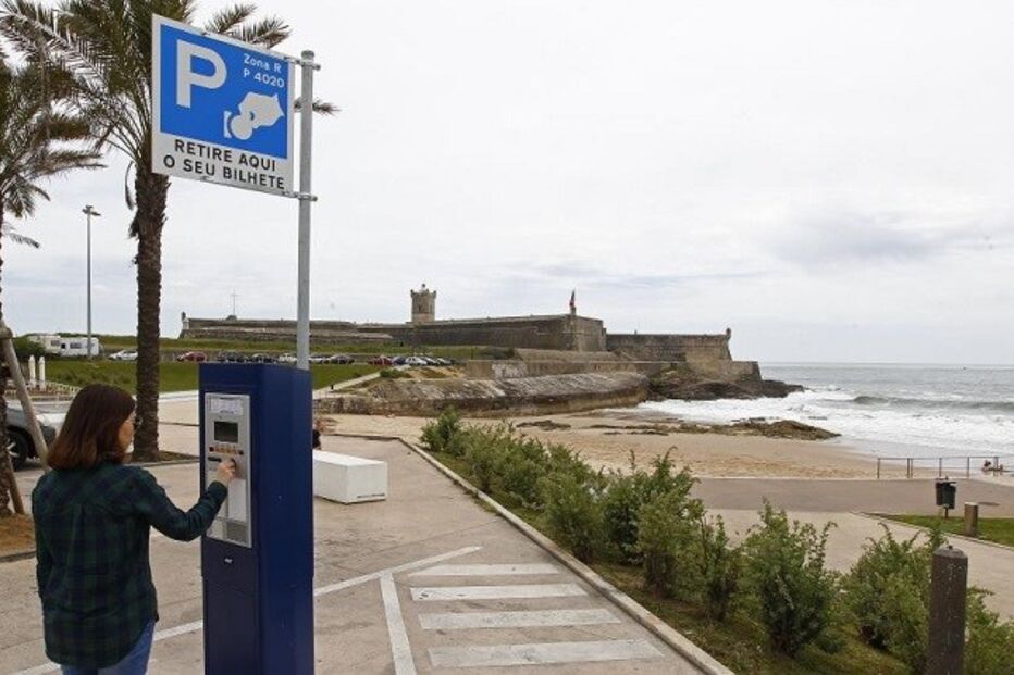 parquímetros, praias, cascais