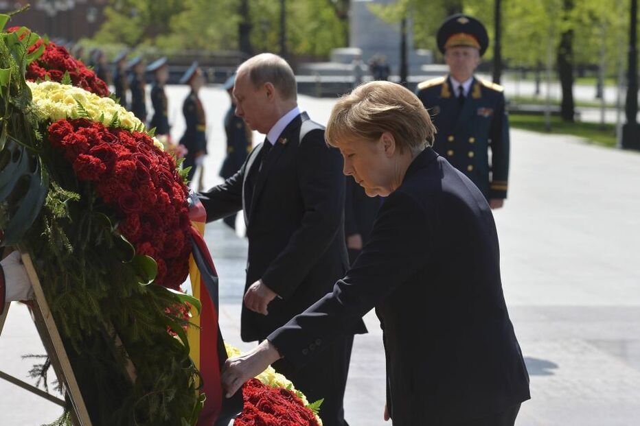 Putin, Merkel