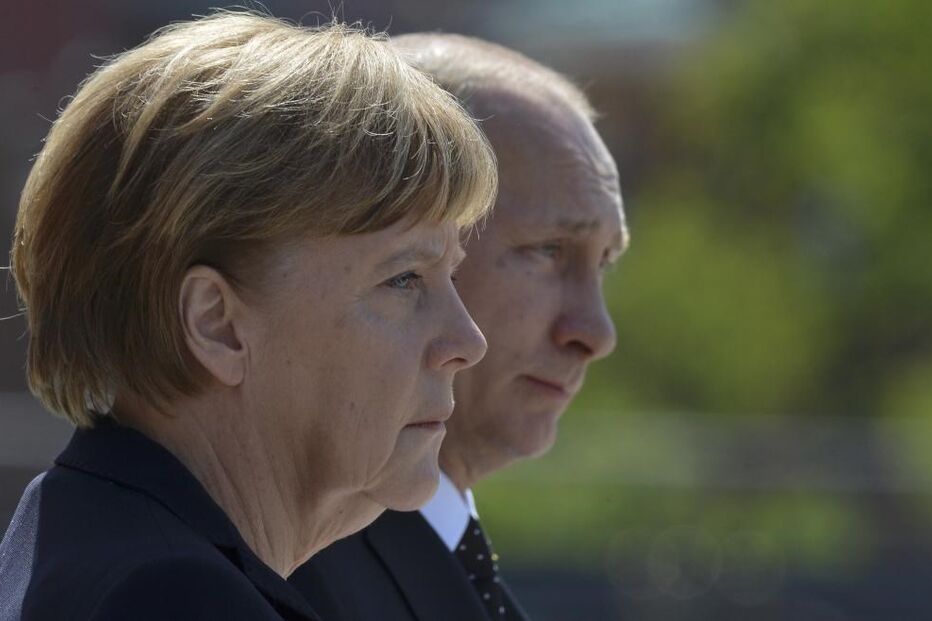 Merkel, Putin