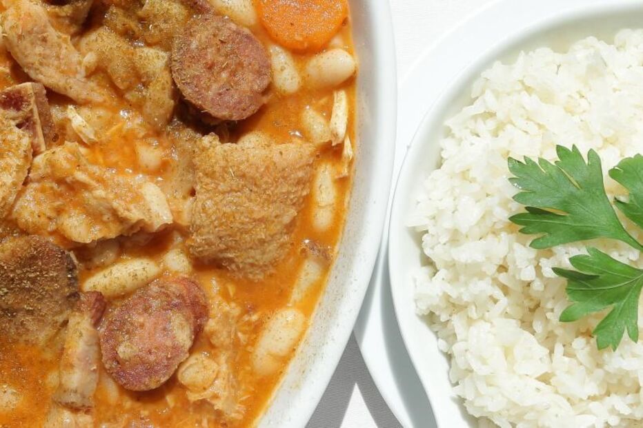 tripas, porto, arroz
