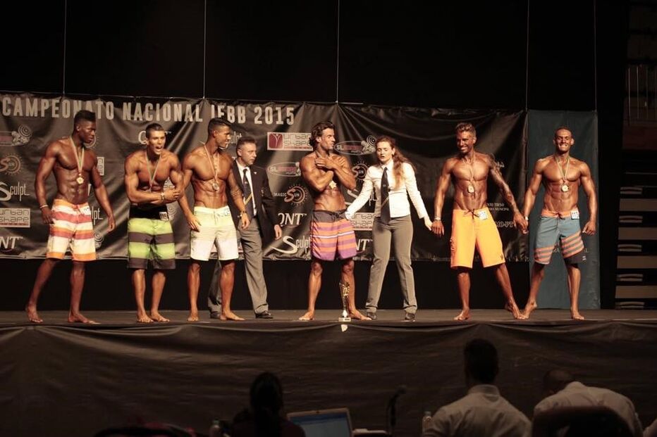 Marco Costa, campeonato, vence, prémio, culturismo, Vanessa Martins
