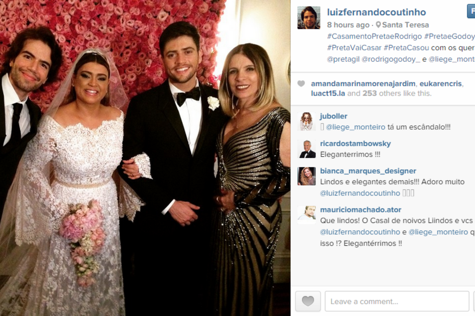 casamento, Brasil, festa, Preta Gil, Rodrigo Godoy