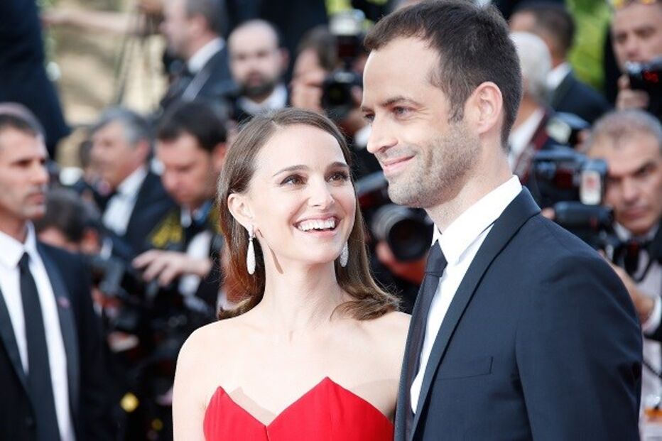 Natalie Portman e o marido, Benjamin Millepied 