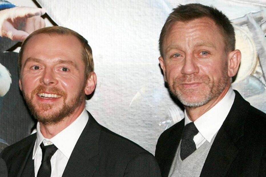 simon pegg, daniel craig