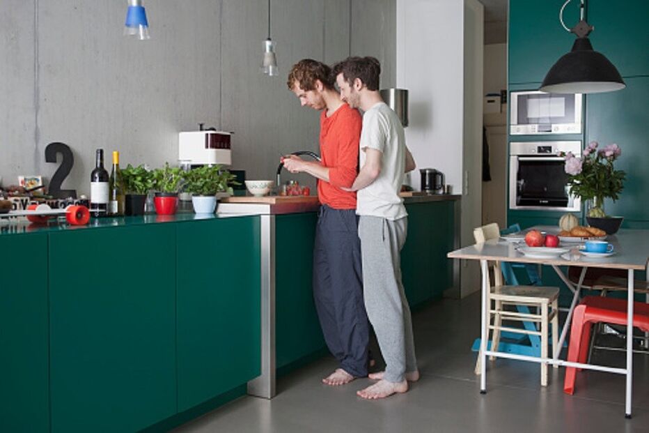 homossexuais, gays, casal