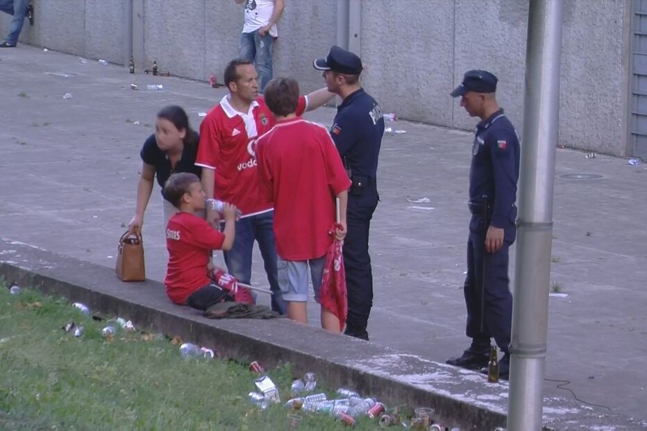 agressão, PSP, Benfica