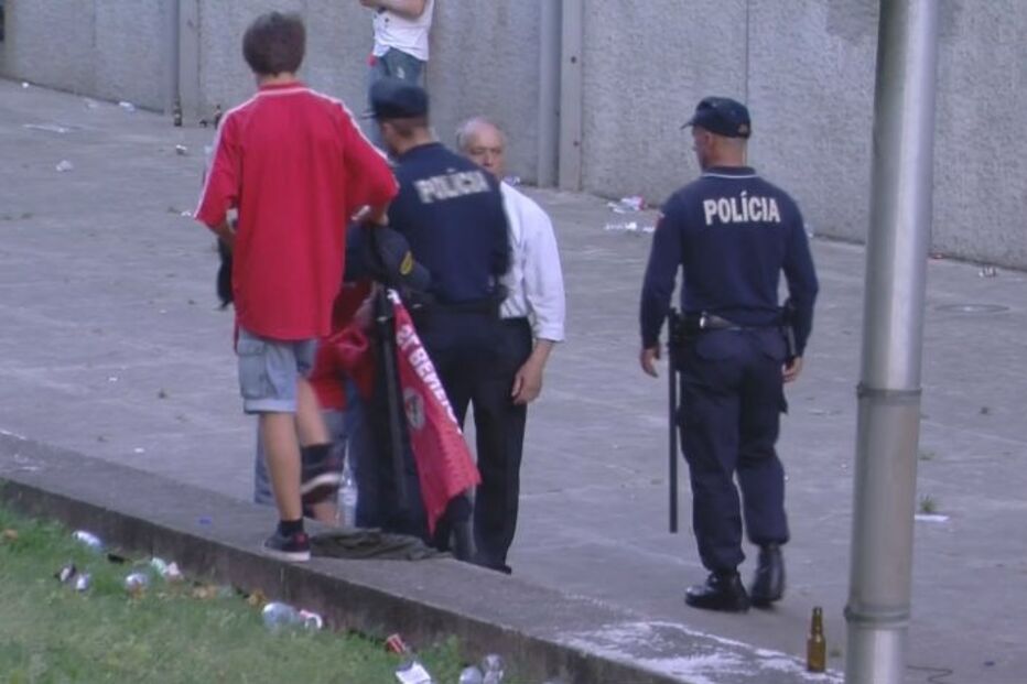 agressão, PSP, Benfica
