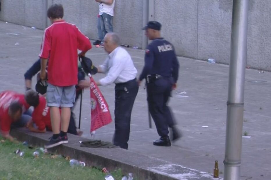 agressão, PSP, Benfica