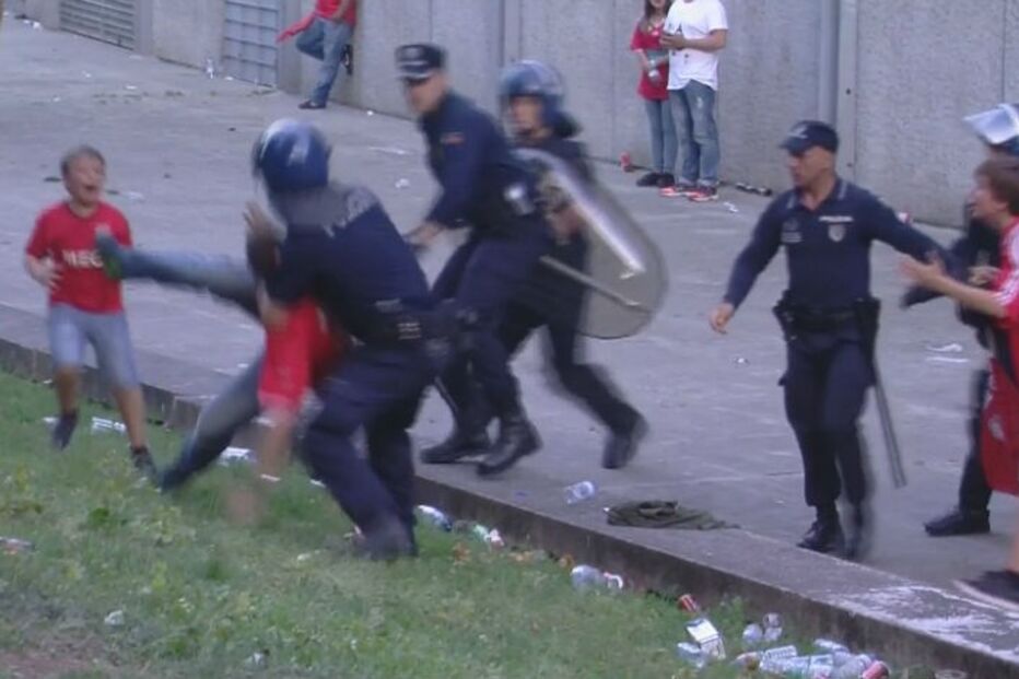 agressão, PSP, Benfica