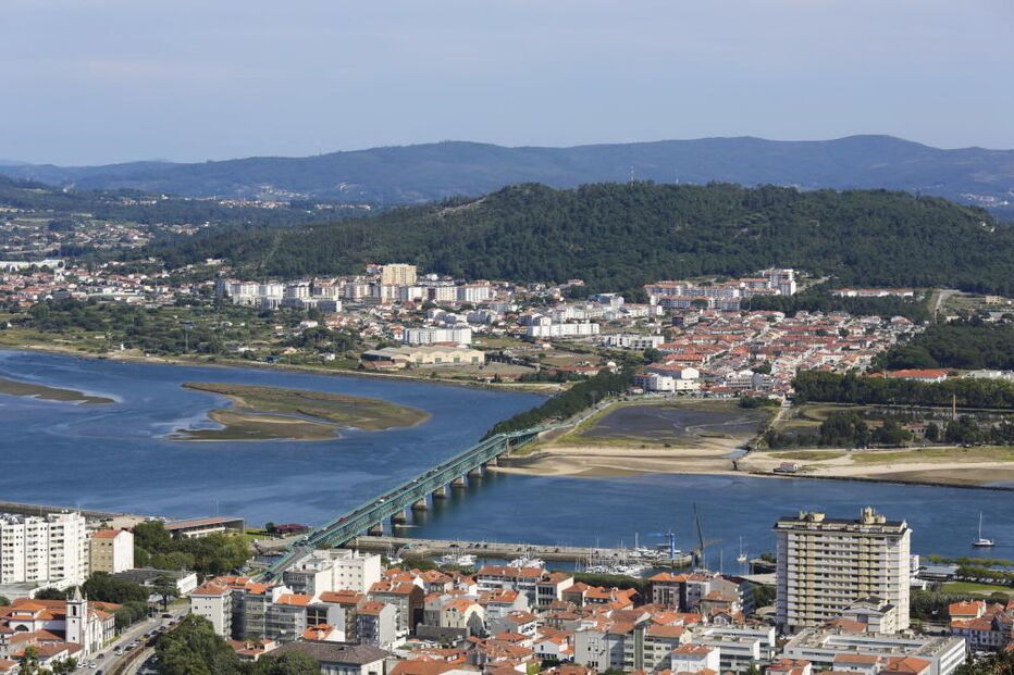 Viana do Castelo, panorâmica, rio Lima
