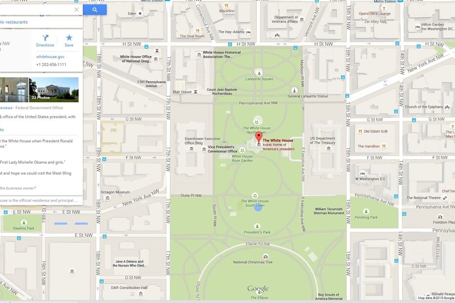 google maps, casa branca, nigga house