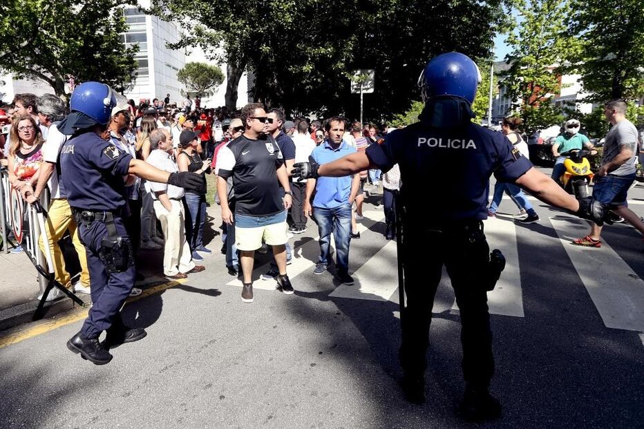 psp, polícia de segurança pública, futebol