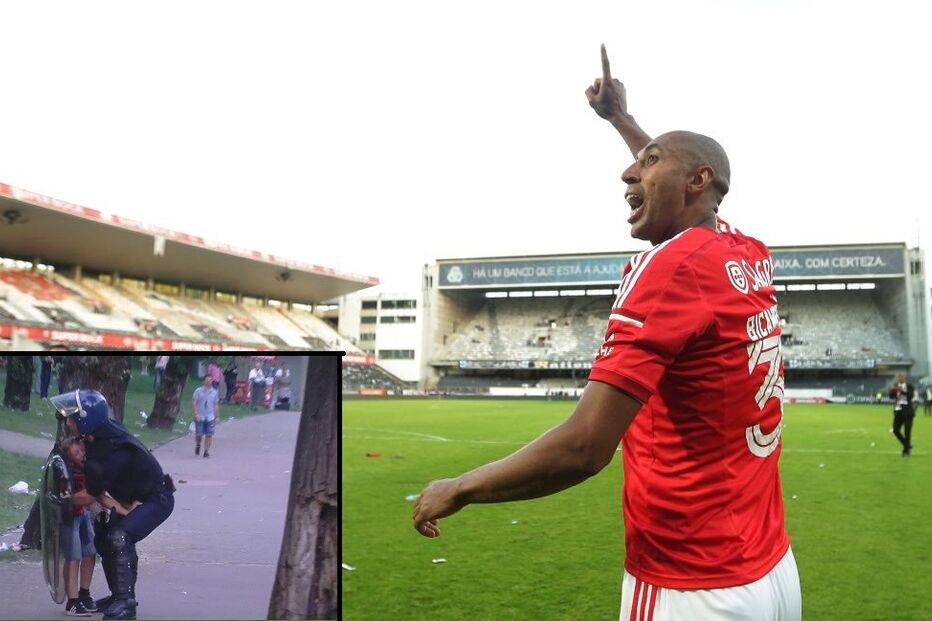 luisão, guimarães, benfica, psp, agressão