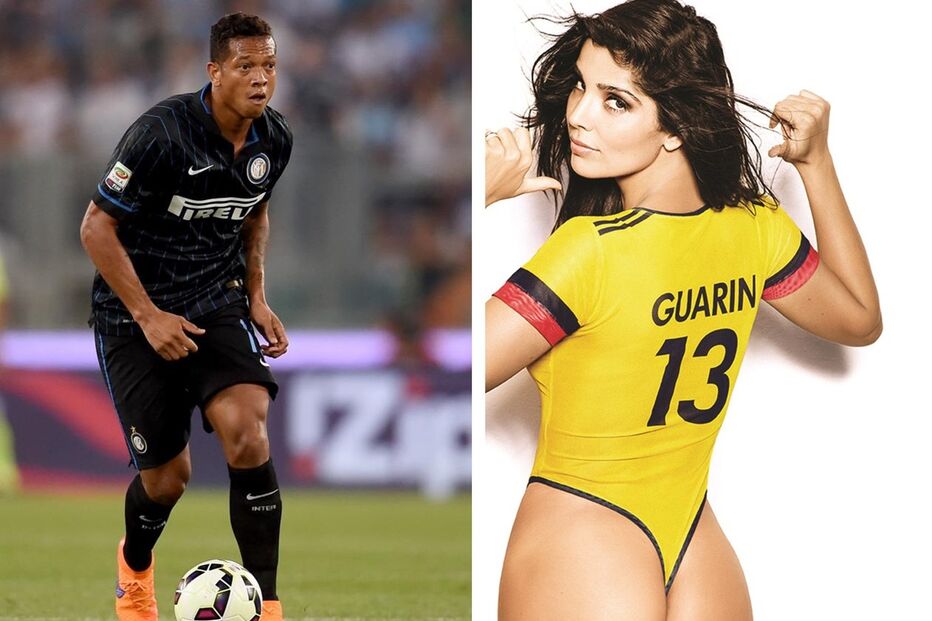 Guarín, revista, mulher, sensual, ousada, Fredy, Andreina