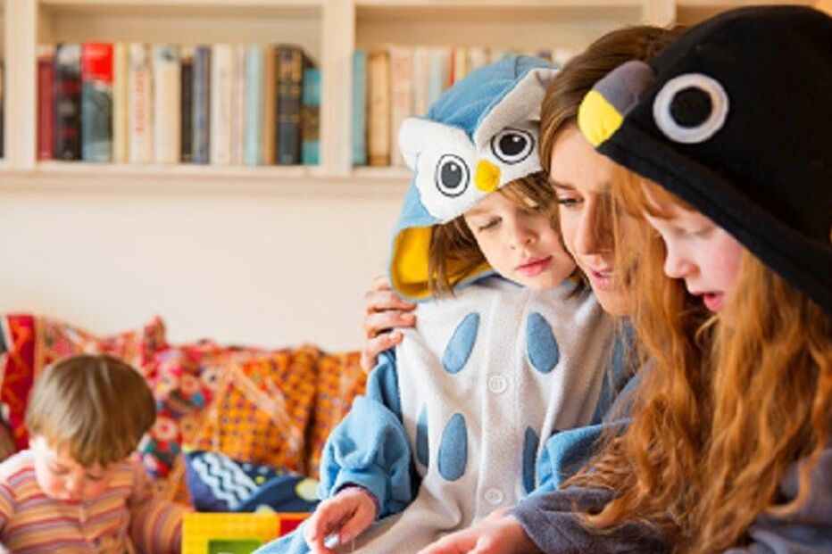 crianças, proteção, pais