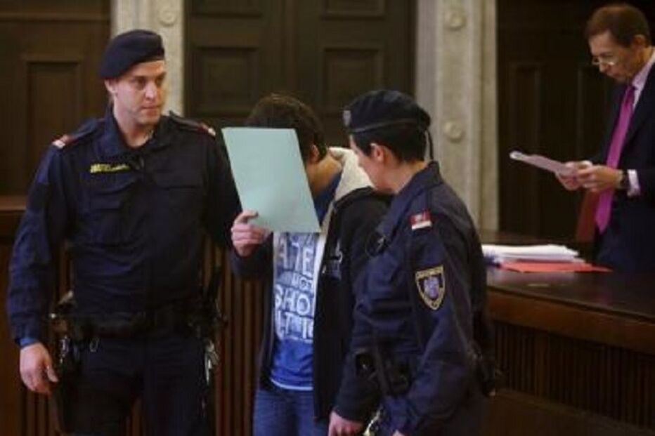 Rudolf Mayr, advogado, adolescente, jovem, tribunal, Sankt Poelten