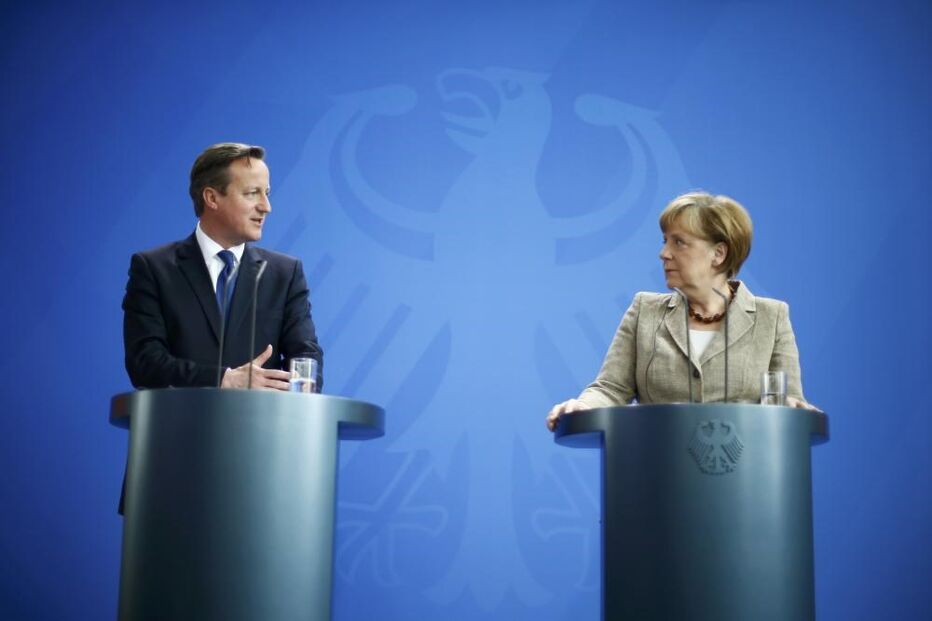 Merkel, Cameron