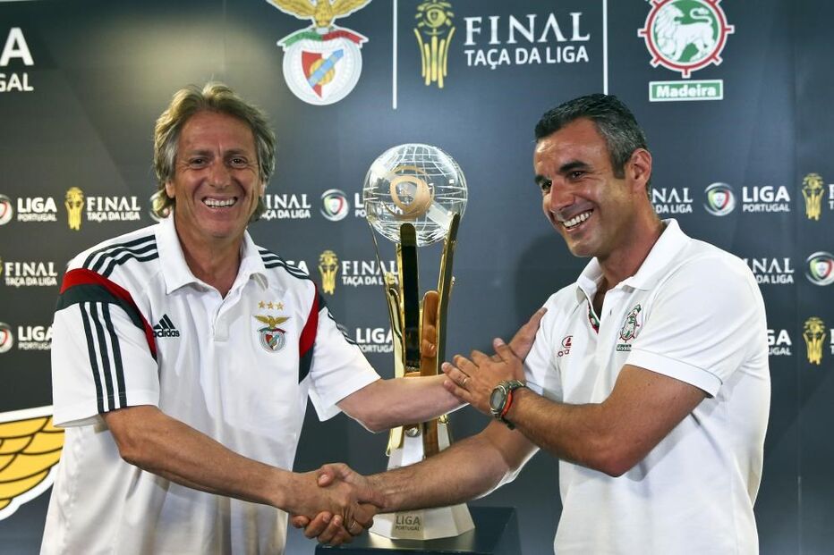 Jorge Jesus, Ivo Vieira, treinadores, Benfica, Marítimo, Taça da Liga, competição, final