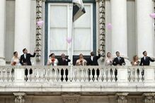 noivos, Santo António, cerimónia, casais, Lisboa