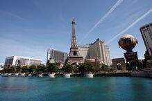 réplica, Torre Eiffel, Las Vegas, Estados Unidos da América