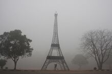 réplica, Torre Eiffel, Chandigarh, India