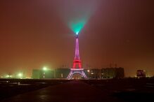 réplica, Torre Eiffel, Hangzhou, China