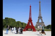 réplica, Torre Eiffel, Paris, França