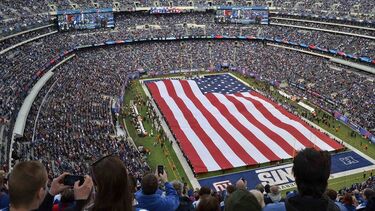 MetLife Stadium, New York Giants, bandeira, EUA,