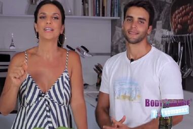 Ivete Sangalo e Daniel Cady dão conselhos de nutrição