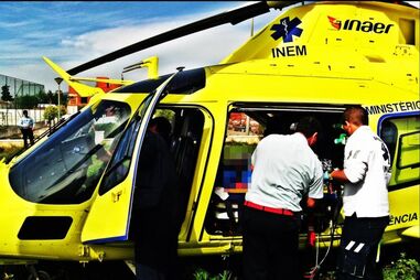 Helicoptero, INEM, xxx