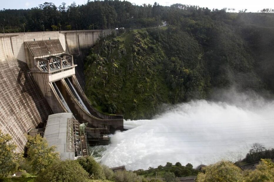 barragem, Castelo de Bode, 