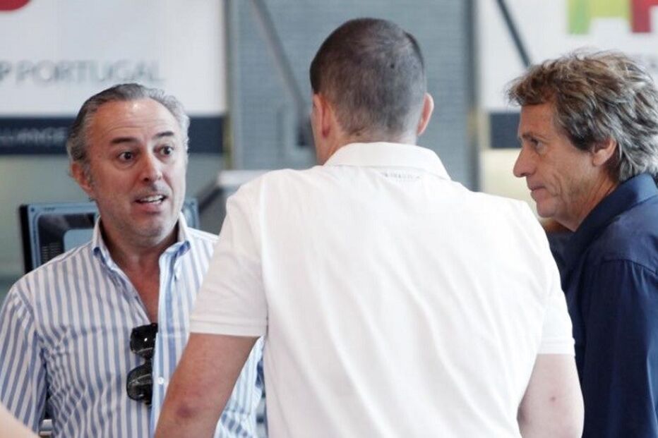 jorge jesus, sporting, férias, aeroporto